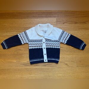 Janie and Jack NWT Fair Isle Sweater 18-24 month | Winter Holiday Nordic Knit